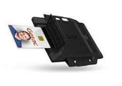 Getac GORSX2 lector de tarjeta inteligente Interior / exterior Negro (T800G2 SNAPBACK SMARTCARD RFID - READER RFID/NFC COMBO)