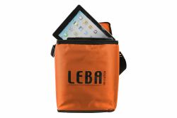 LEBA Innovation NoteBag NB2-5TAB-ORA carrito y armario de dispositivo portátil Estación de almacenamiento y carga para dispositivos portátiles Naranja (NoteBag Orange, carries 5 tabl - Storage b...