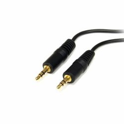 StarTech.com 6ft 3.5mm cable de audio 1,8 m 3,5mm Negro 