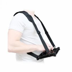Mobilis 001026 strap Tablet Foam Black (HARNESS SHOULDER STRAP - )