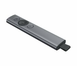 Logitech 910-004861 apuntador inalámbricos Bluetooth/RF Gris (Logitech Presenter Spotlight Wireless Grey)