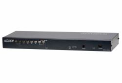 ATEN KH1508Ai switch per keyboard-video-mouse [kvm] Montaggio rack Nero (ATEN KVM over IP KH1508AI - KVM switch - 8 x KVM port[s] - rack-mountable)