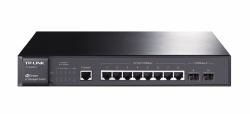 TP-Link TL-SG3210 Gestionado L2 Gigabit Ethernet [10/100/1000] 1U Negro (TP-Link JetStream TL-SG3210 8-Port Metal Gigabit L2+ Managed Switch with 2 SFP Slots)