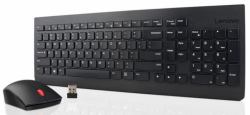 Lenovo 4X30M39496 teclado Ratón incluido Universal RF inalámbrico Inglés del Reino Unido Negro (Lenovo Essential Wireless Keyboard & Mouse, UK. KEYBOARD: Great Britain/UK. WARRANTY: 1YR CCR)
