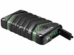 Sandberg Survivor Powerbank 20100 (Survivor Powerbank 20000 - Survivor Powerbank 20100, - Black,Green, Universal, IP67, Lithium-Ion [Li-Ion], 20100 mAh, USB - Warranty: 60M)