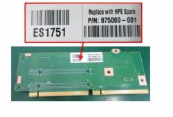 HPE 871676-B21 pieza de repuesto para equipo de red (HPE DL38X GEN10 X16 X16 GPU S2/3 FIO)