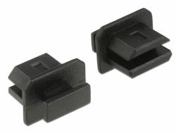 DeLOCK 64026 tapa de seguridad para enchufe mini Displayport Negro 10 pieza[s] (Delock Dust Cover for mini Displayport)