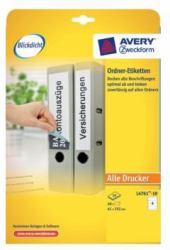 Avery L4761-10 etiqueta de impresora Blanco 