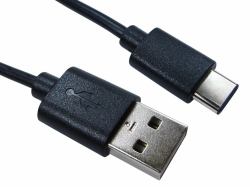 Cables Direct USB3C-941-3M cavo USB USB 2.0 USB C USB A 0,48 Gbit/s Nero (CDL 3MTR USB 2.0 TYPE C M - A M)