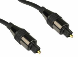 Cables Direct 4OPT-102H cable de audio 2,5 m Toslink Negro (CDL 2.5m TOSLINK Cable)