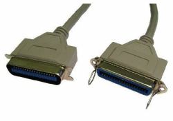 Cables Direct PC-333 cable paralelo Gris 3 m (CDL 3MTR 36 CENTRONICS M-F EXT CABLE)