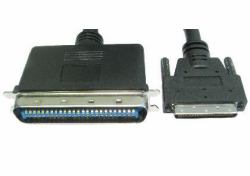 Cables Direct 1m, CN50 M/U2CN68 M cavo SCSI Nero Esterno Centronics C50 68-p (1m SCSI 1-5 50 Pin Centronic [M] to VHDCI [M] Cable)