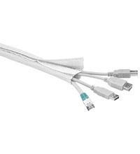 Microconnect CABLESOCK3 pasacables Blanco (Cablesock W/hook and loop 1,8m - Tube dimameter: 2-4cm White - Warranty: 300M)