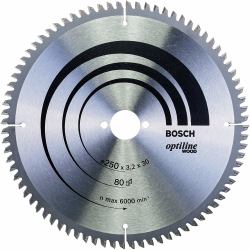 Bosch ‎2608640645 hoja de sierra circular 25 cm 1 pieza[s] (Bosch Optiline Wood rundsavsklinge - f)