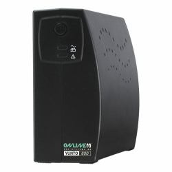 ONLINE USV-Systeme YUNTO 800 sistema de alimentación ininterrumpida [UPS] Línea interactiva 0,8 kVA 480 W 3 salidas AC (ONLINE USV Yunto 800 VA)