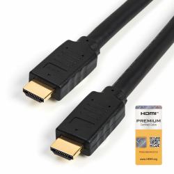StarTech.com Cavo Premium HDMI ad alta velocità con Ethernet - 4K 60hz - 7m (21M 4K HIGH SPEED HDMI CABLE - PREMIUM CERTIFIED HDMI CORD 4K)