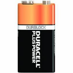 Duracell Plus Power 9v Batería de un solo uso Alcalino (Duracell Plus Power 12 Pack 3 x MN1604B4)