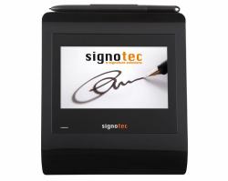 Signotec ST-GERT-3-U100 tableta de firma digital 12,7 cm [5"] Negro LCD 