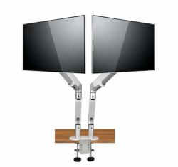 Spire Arm 2 68,6 cm [27"] Escritorio Plata, Blanco 