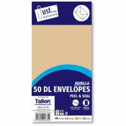 Tallon 4675-MANILA sobre Beige 50 pieza[s] 