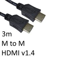 target Cables Direct 77HDMI-030 cable HDMI 3 m HDMI tipo A [Estándar] Negro 