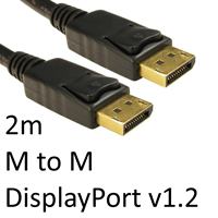 target Cables Direct 99DP-002LOCK cable DisplayPort 2 m Negro 