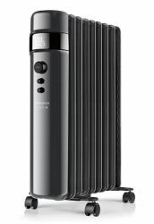 Taurus Agadir 2500 Interior Negro 2000 W Radiador de aceite eléctrico 