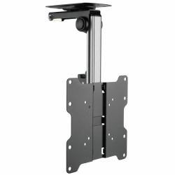 Techly ICA-CPLB 222 soporte para TV 94 cm [37"] Negro, Plata 