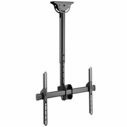 Techly ICA-CPLB 946S soporte para pantalla de señalización 177,8 cm [70"] Negro 