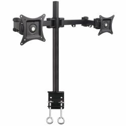 Techly ICA-LCD 482-D soporte para monitor 68,6 cm [27"] Escritorio Negro 