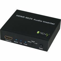 Techly IDATA HDMI-AI4K convertidor de señal de vídeo 3840 x 2160 Pixeles 