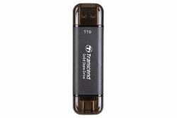 transcend information inc Transcend ESD310C Tecnología Thunderbolt [Rayo] 1 TB USB tipo A a USB tipo C USB 3.2 Gen 2x2 Negro 
