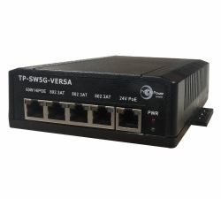 Tycon Systems TP-SW5G-VERSA switch L2 Gigabit Ethernet [10/100/1000] Energía sobre Ethernet [PoE] Negro 