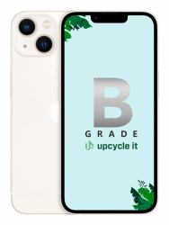 upcycle it Apple iPhone 14 [Refurbished] B 15,5 cm [6.1"] SIM doble iOS 17 5G 128 GB Blanco Renovado 