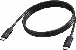Vision TC 2MUSBCTB4/BL cable Thunderbolt 2 m 40 Gbit/s Negro 