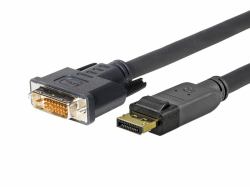 Vivolink PRODPDVI7.5 adaptador de cable de vídeo 7,5 m DisplayPort DVI-D Negro 