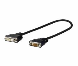 Vivolink PRODVIADAPDVI cable DVI 0,2 m DVI-D Negro 