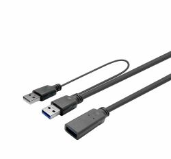 Vivolink PROUSB3AAF15C cable USB USB 3.2 Gen 1 [3.1 Gen 1] 15 m USB A Negro 
