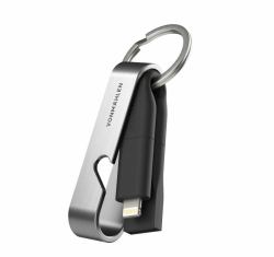 Vonmählen High Six USB C Negro, Acero inoxidable 