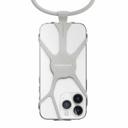 Vonmählen Infinity correa Teléfono móvil Nylon, Silicona Gris 